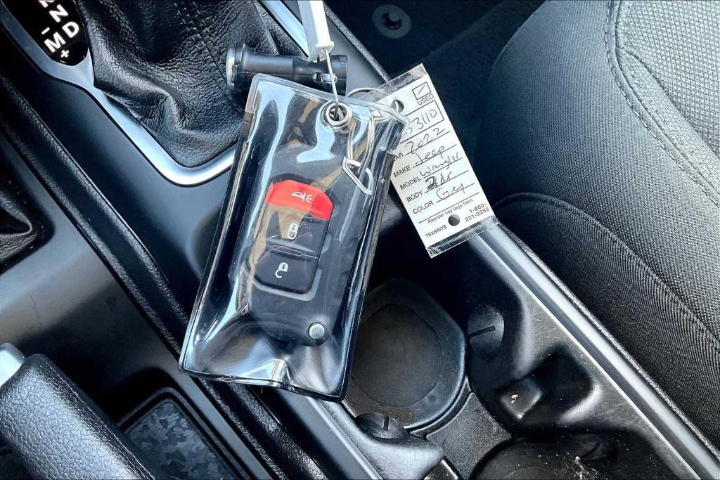 used 2022 Jeep Wrangler car, priced at $27,236
