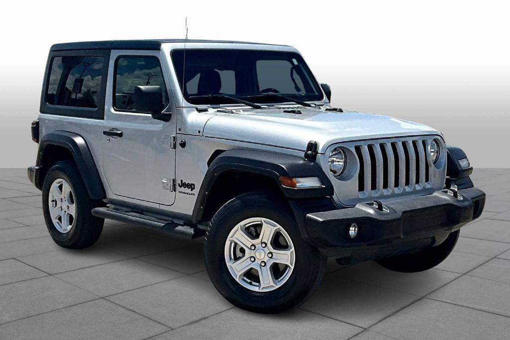 used 2022 Jeep Wrangler car, priced at $27,236