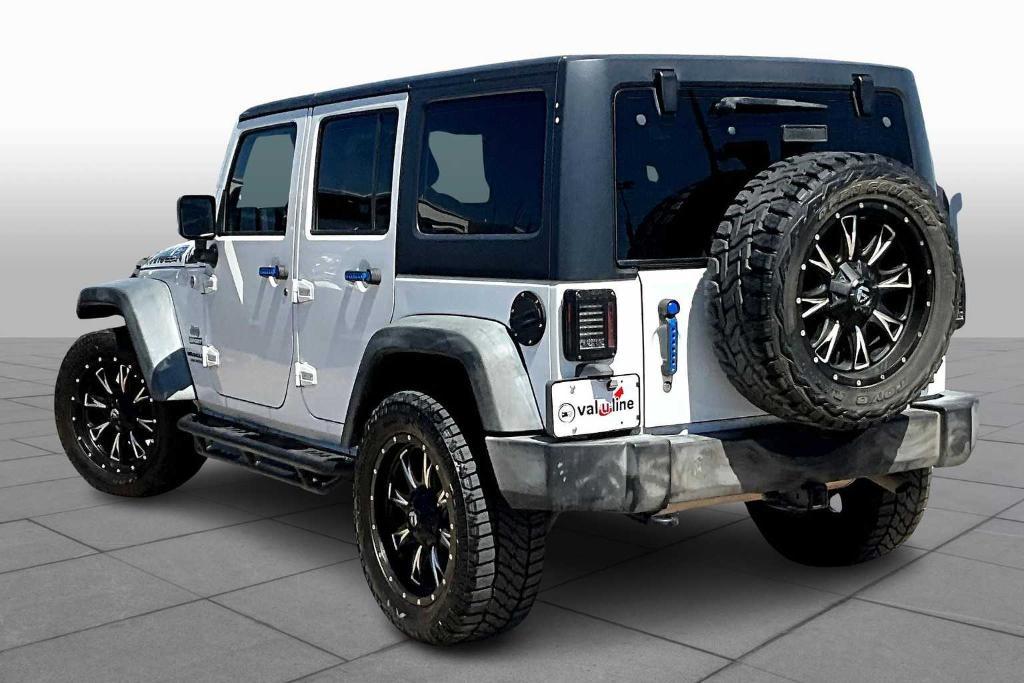 used 2015 Jeep Wrangler Unlimited car, priced at $15,600