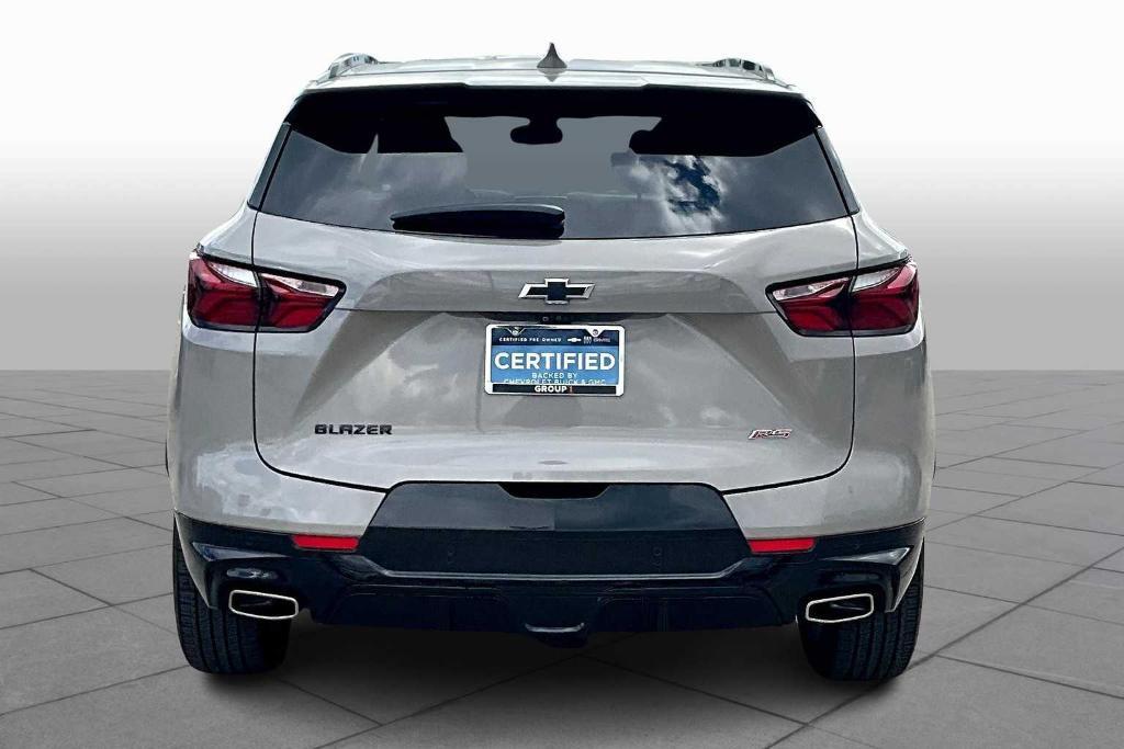 used 2021 Chevrolet Blazer car, priced at $23,695