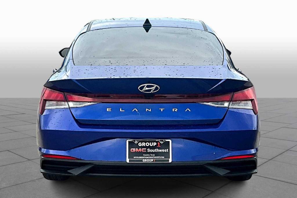 used 2023 Hyundai Elantra car, priced at $18,100
