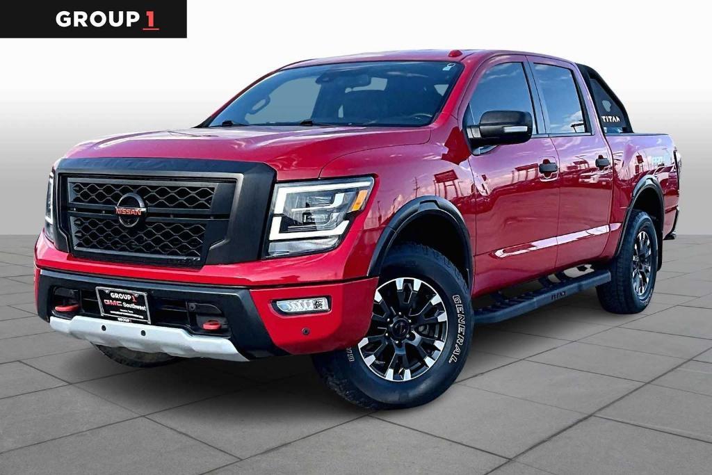 used 2020 Nissan Titan car, priced at $34,999