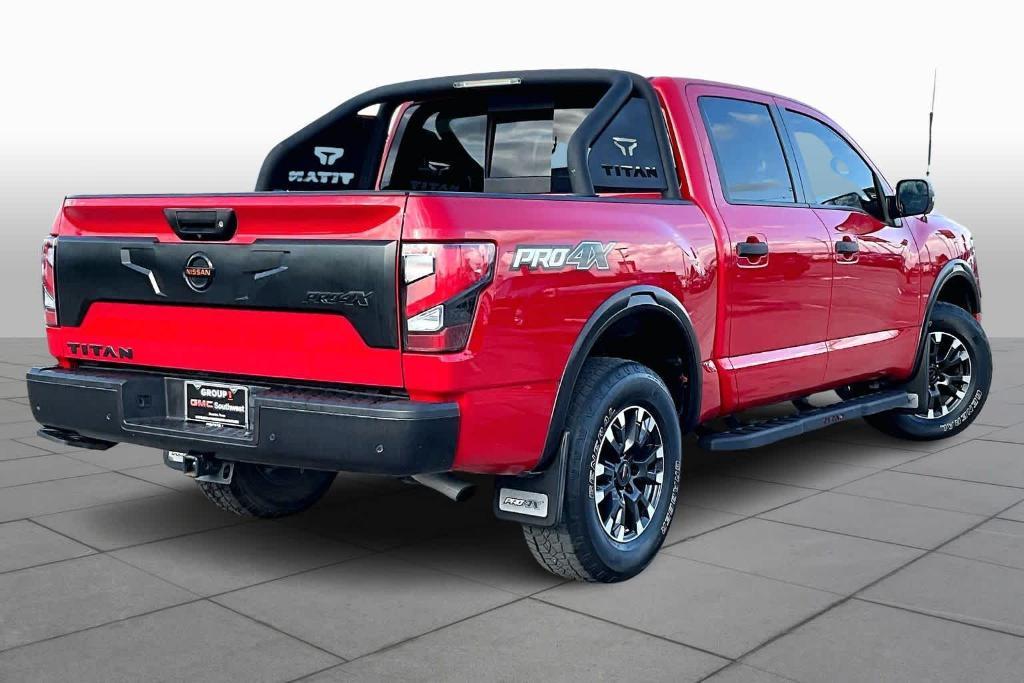 used 2020 Nissan Titan car, priced at $34,999