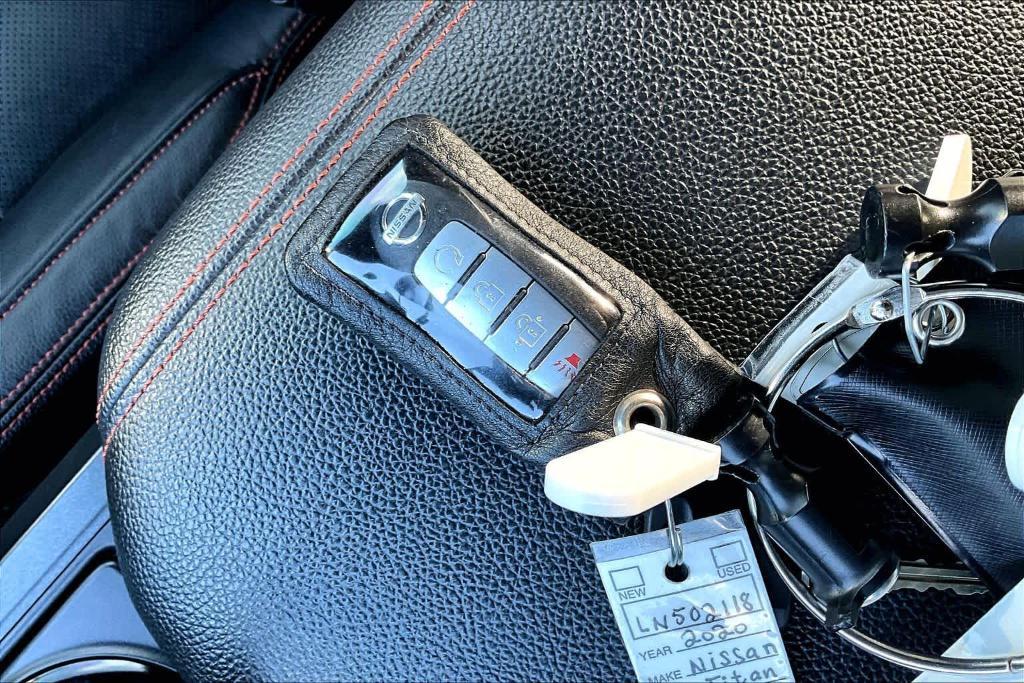 used 2020 Nissan Titan car, priced at $34,999