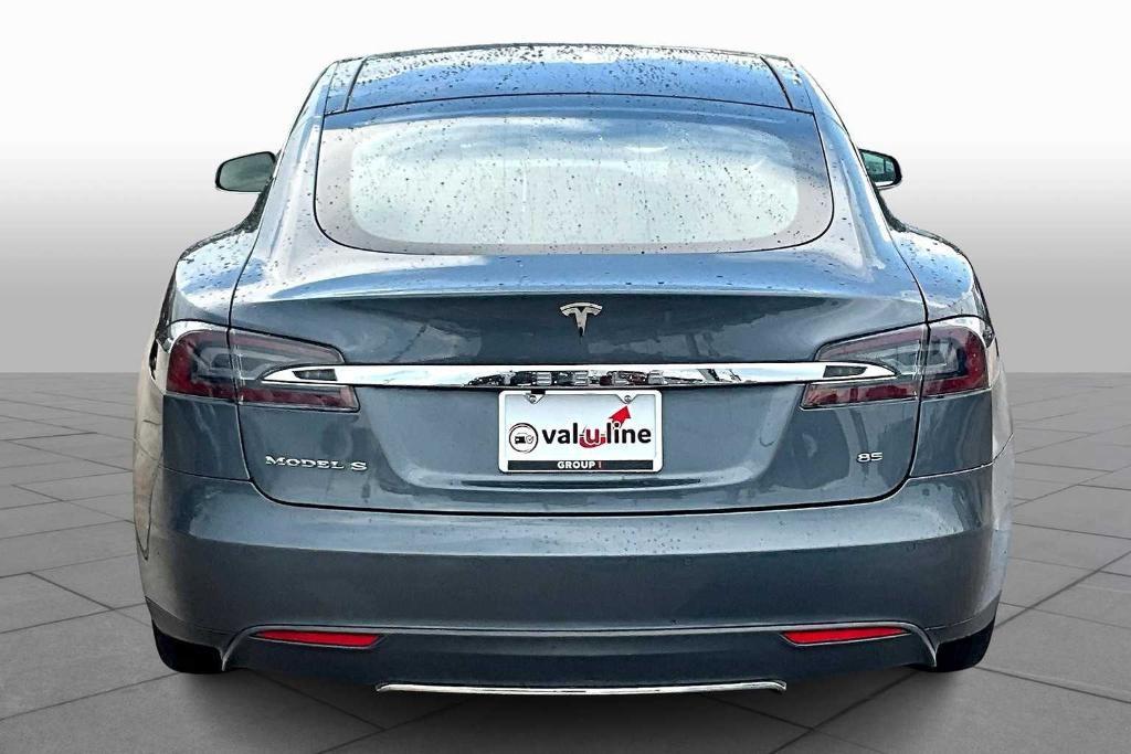 used 2014 Tesla Model S car, priced at $15,896