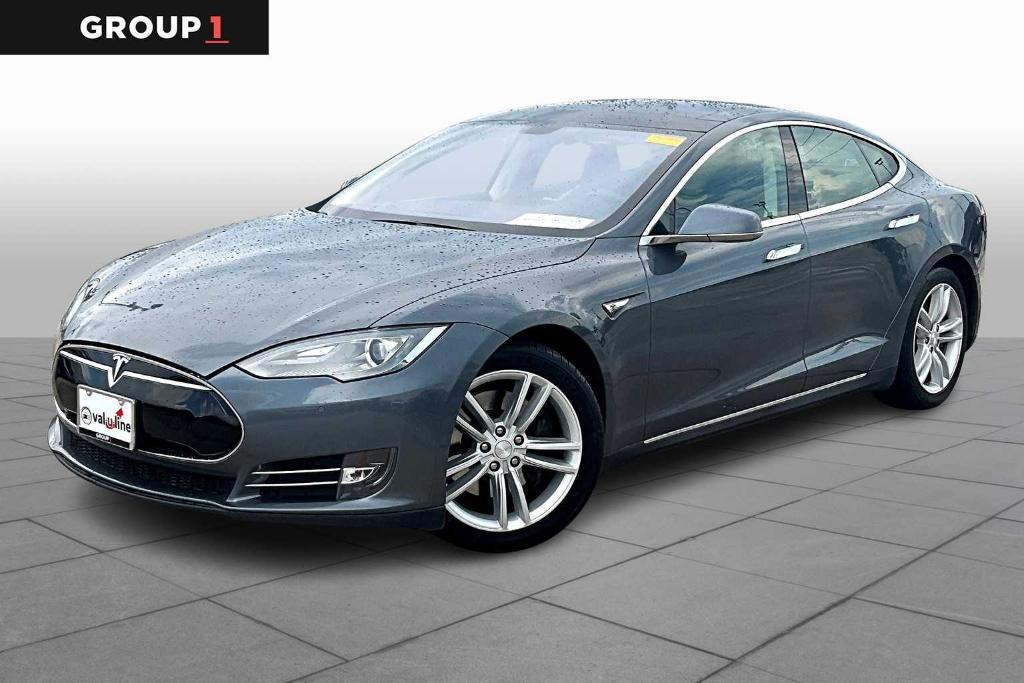 used 2014 Tesla Model S car, priced at $15,896