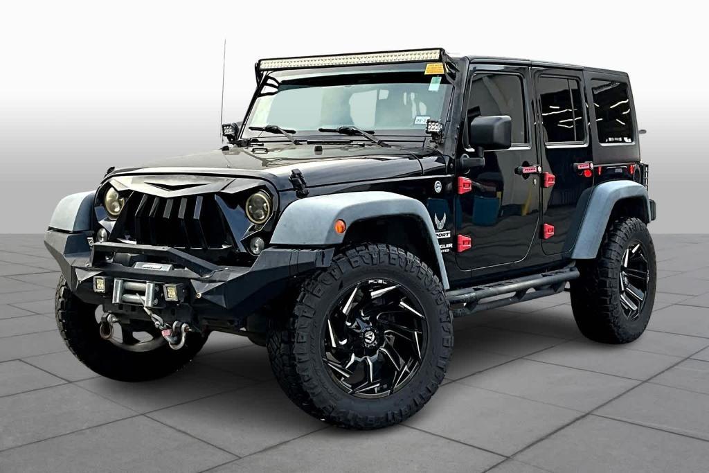 used 2016 Jeep Wrangler Unlimited car, priced at $19,300