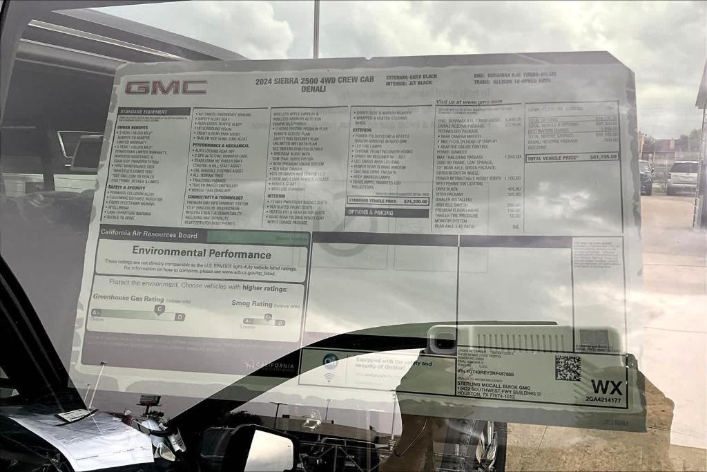 new 2024 GMC Sierra 2500 car, priced at $83,505