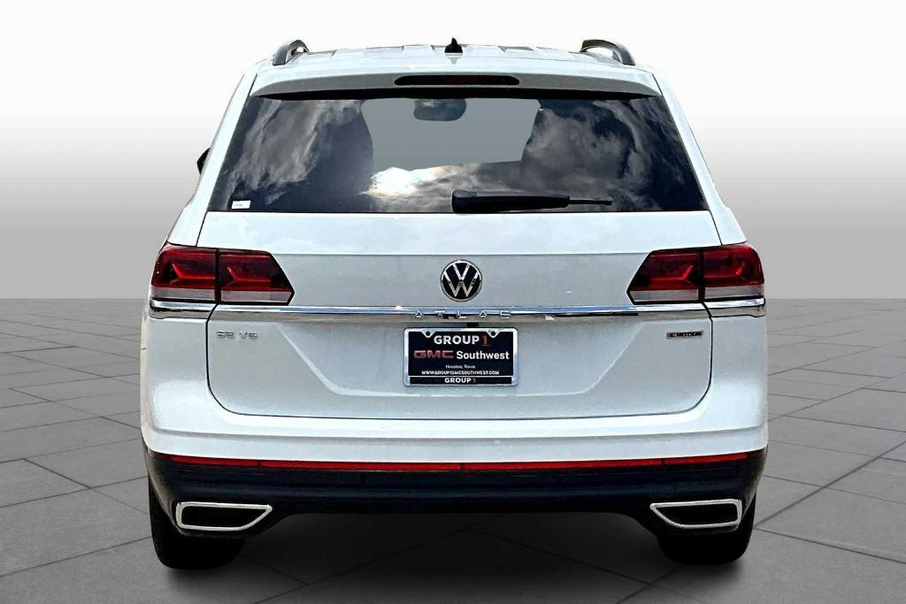 used 2021 Volkswagen Atlas car, priced at $26,500
