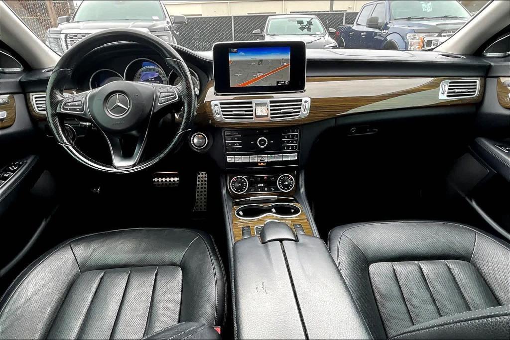 used 2015 Mercedes-Benz CLS-Class car, priced at $17,900