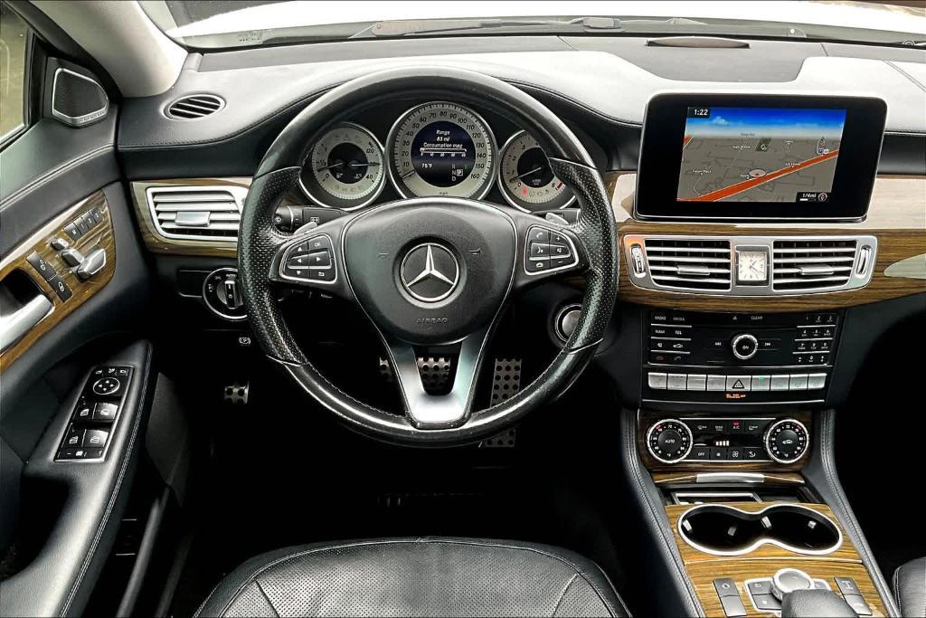 used 2015 Mercedes-Benz CLS-Class car, priced at $17,900