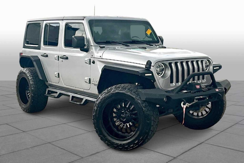 used 2020 Jeep Wrangler Unlimited car, priced at $29,984