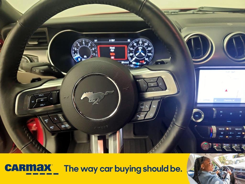 used 2021 Ford Mustang car, priced at $39,998