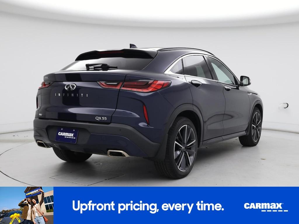 used 2023 INFINITI QX55 car, priced at $32,998
