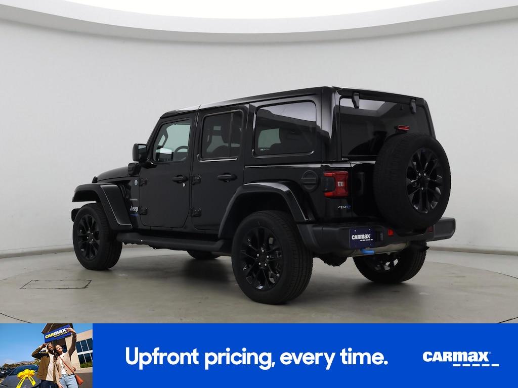 used 2022 Jeep Wrangler Unlimited 4xe car, priced at $33,998