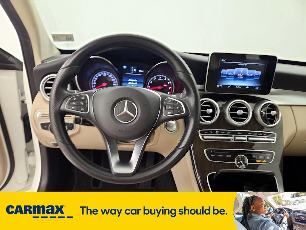 used 2017 Mercedes-Benz C-Class car, priced at $19,998