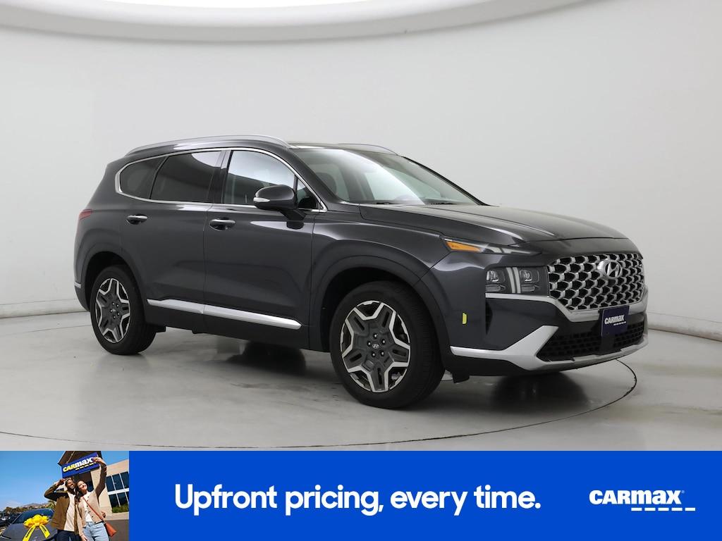 used 2021 Hyundai Santa Fe car, priced at $27,998