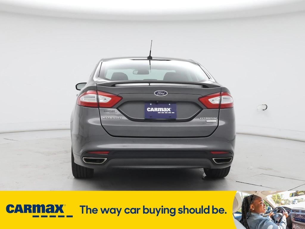 used 2016 Ford Fusion car, priced at $16,998