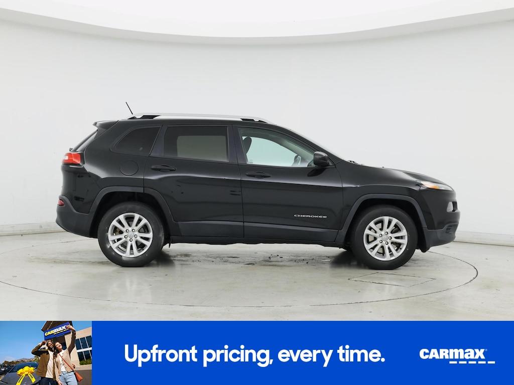 used 2015 Jeep Cherokee car, priced at $12,998