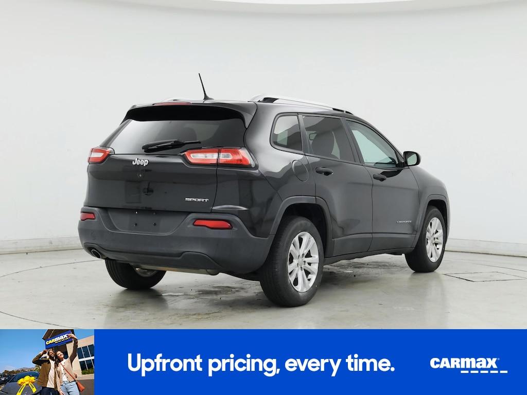 used 2015 Jeep Cherokee car, priced at $12,998