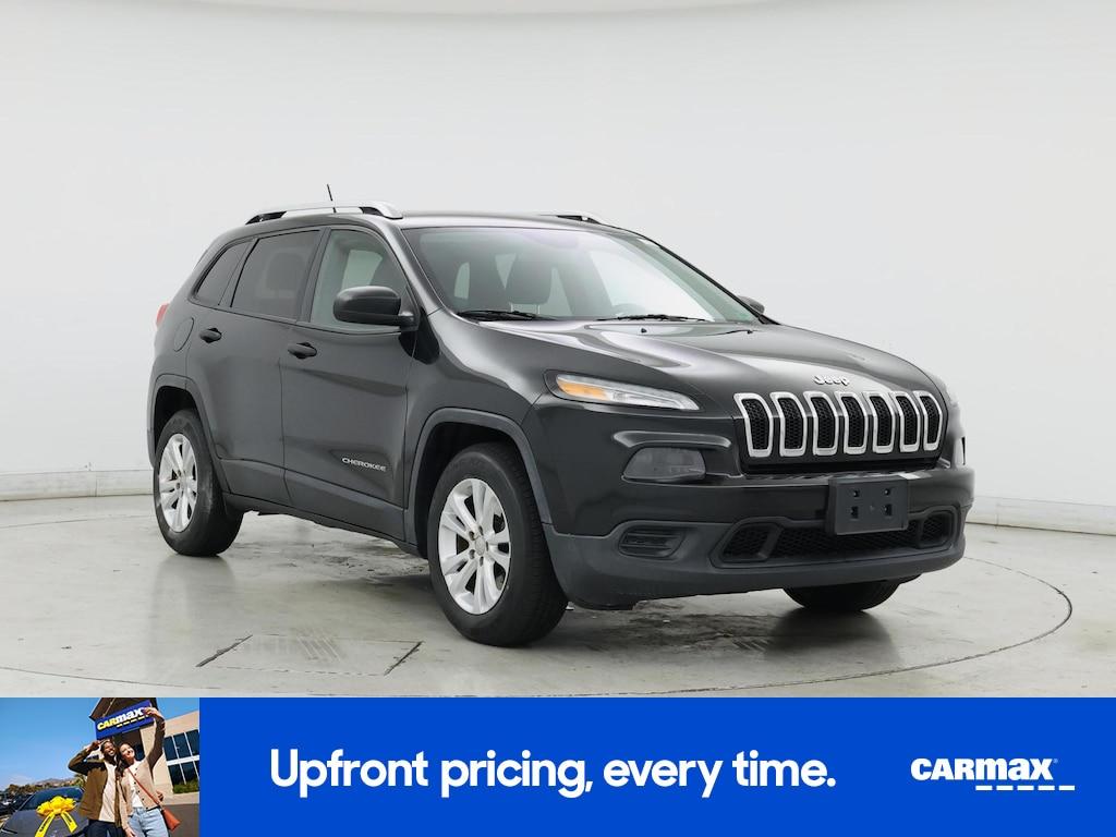 used 2015 Jeep Cherokee car, priced at $12,998