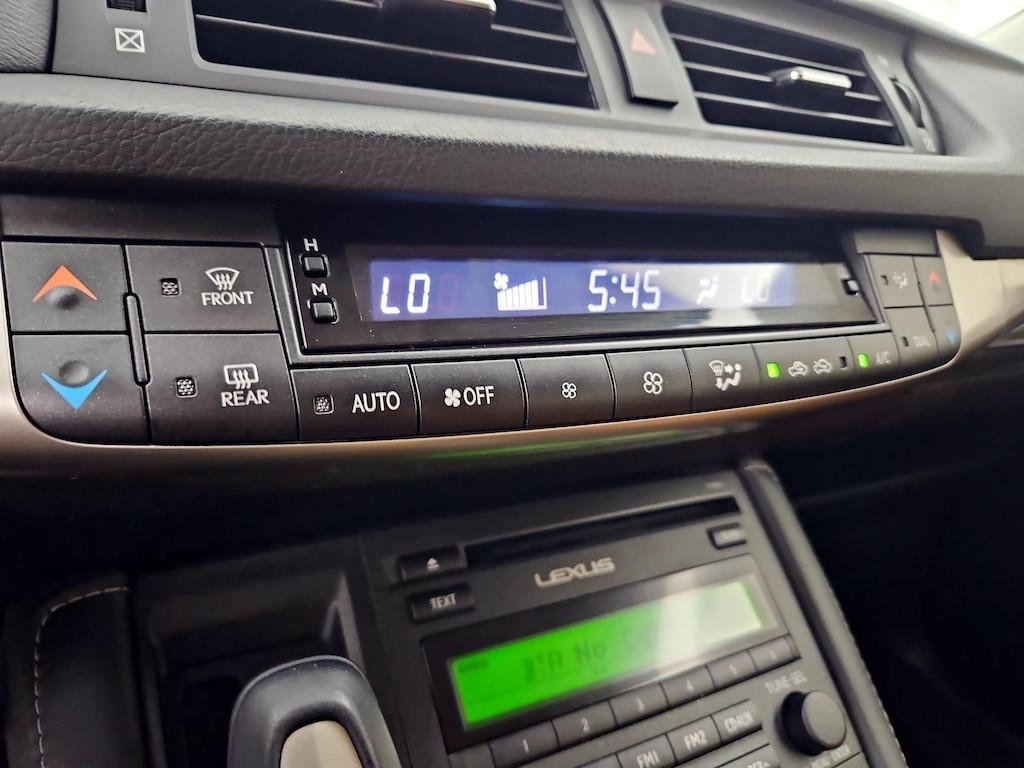 used 2014 Lexus CT 200h car, priced at $15,998