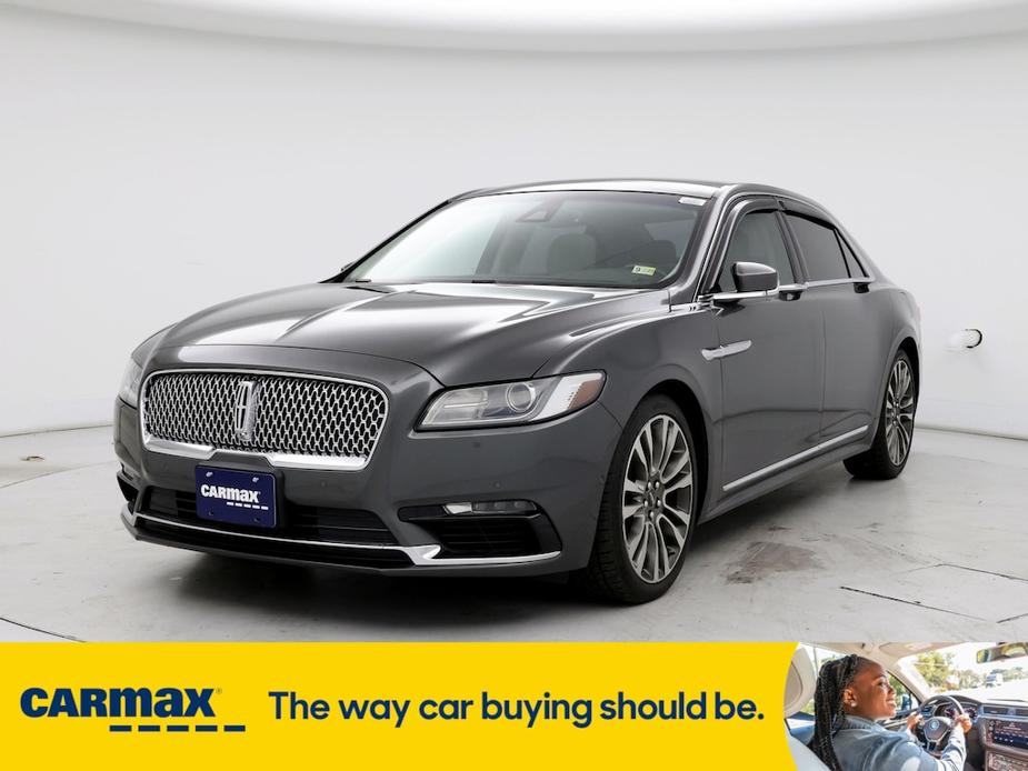 used 2017 Lincoln Continental car, priced at $20,998