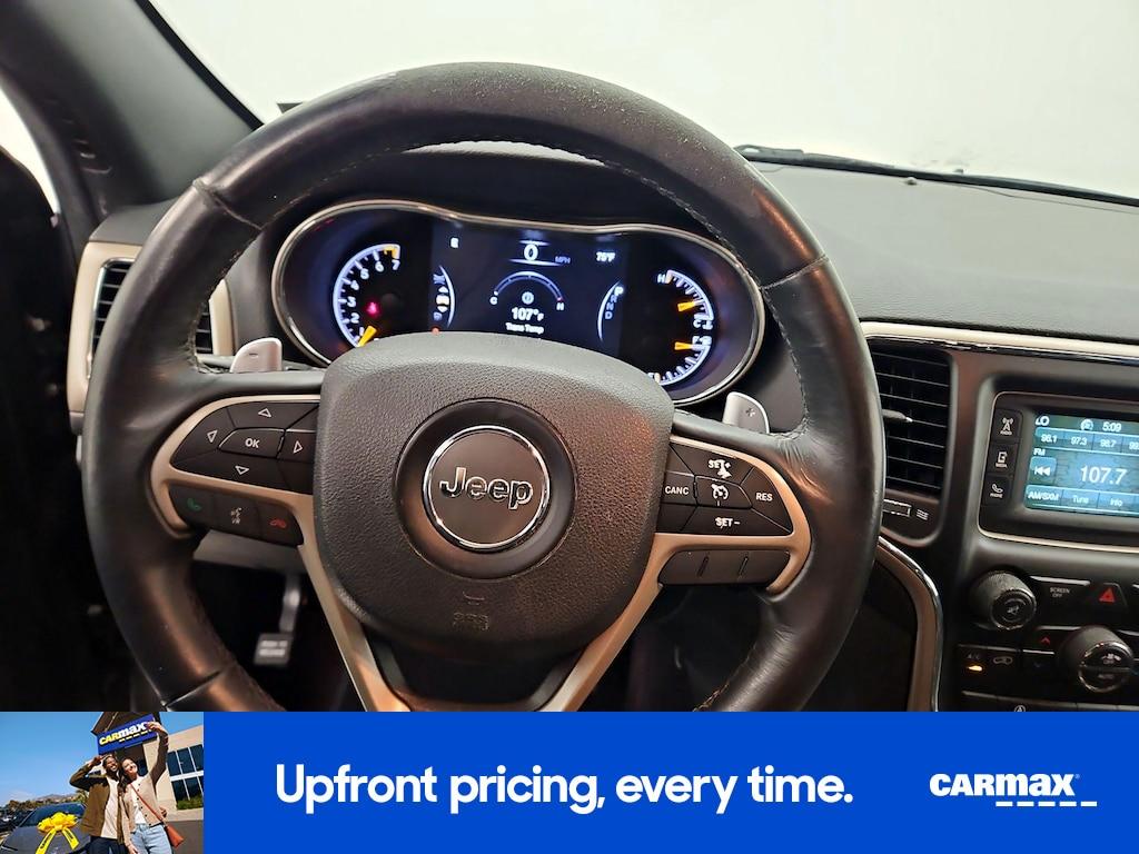 used 2016 Jeep Grand Cherokee car, priced at $14,998