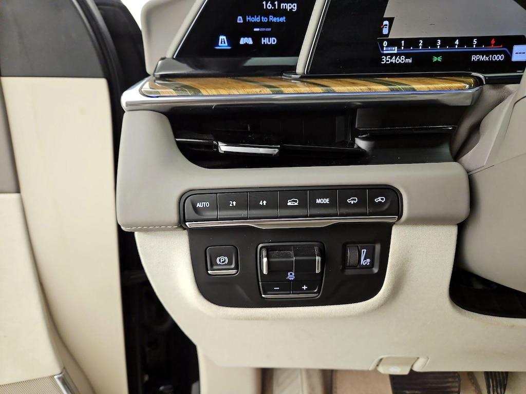 used 2022 Cadillac Escalade car, priced at $77,998
