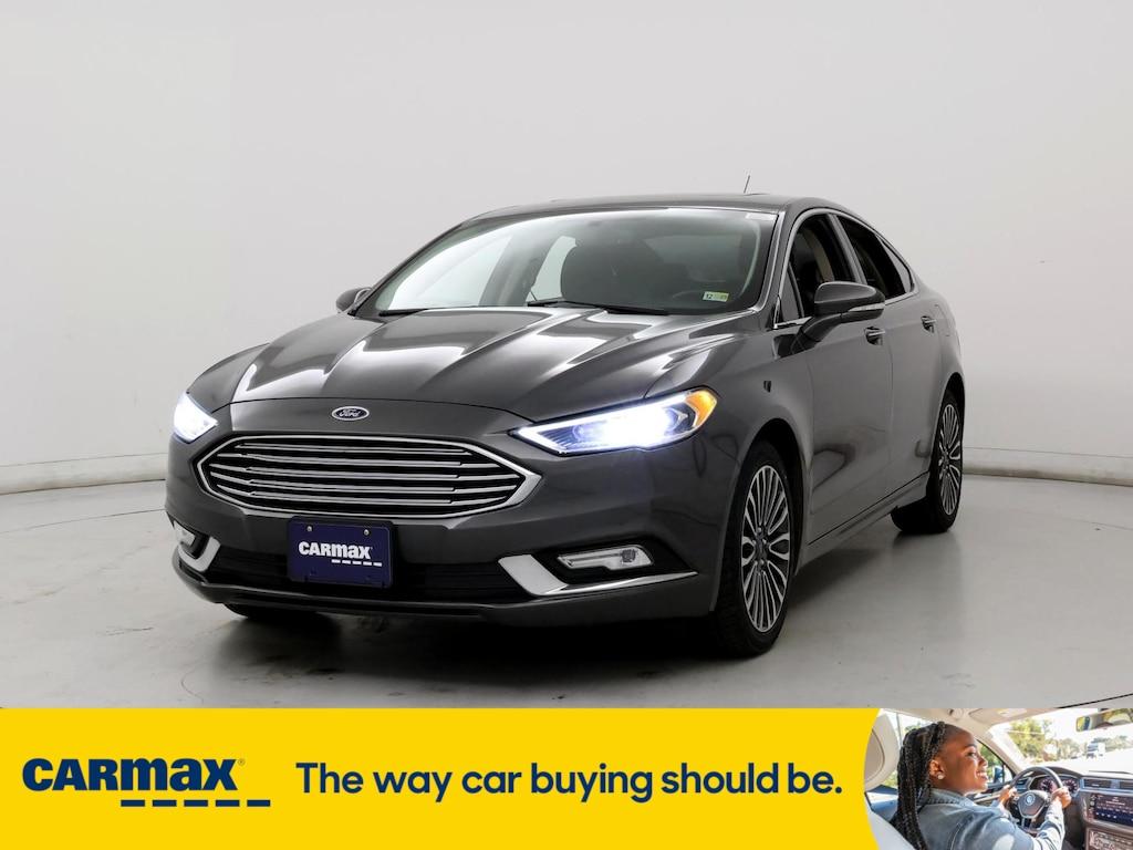 used 2017 Ford Fusion car, priced at $14,998