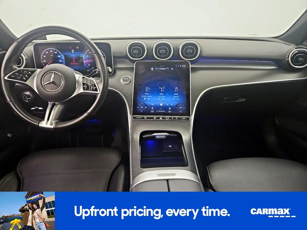 used 2024 Mercedes-Benz C-Class car, priced at $34,998