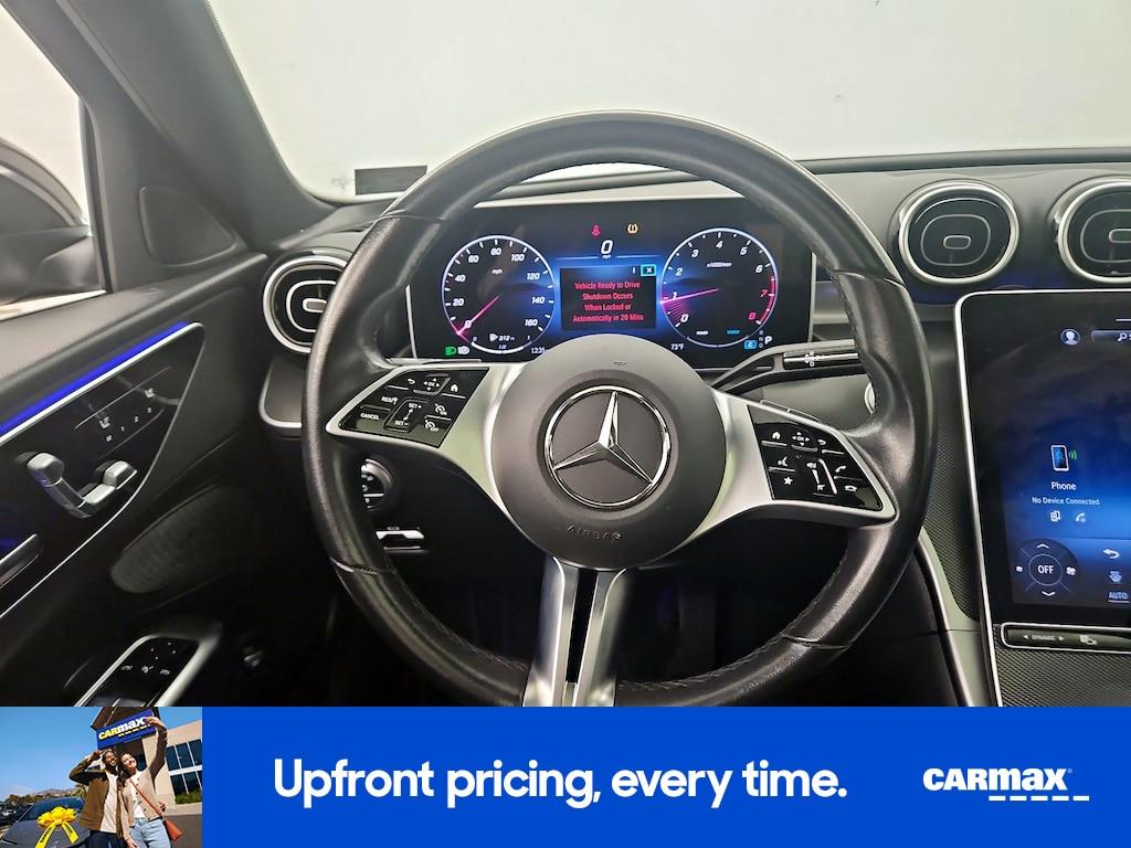used 2024 Mercedes-Benz C-Class car, priced at $34,998