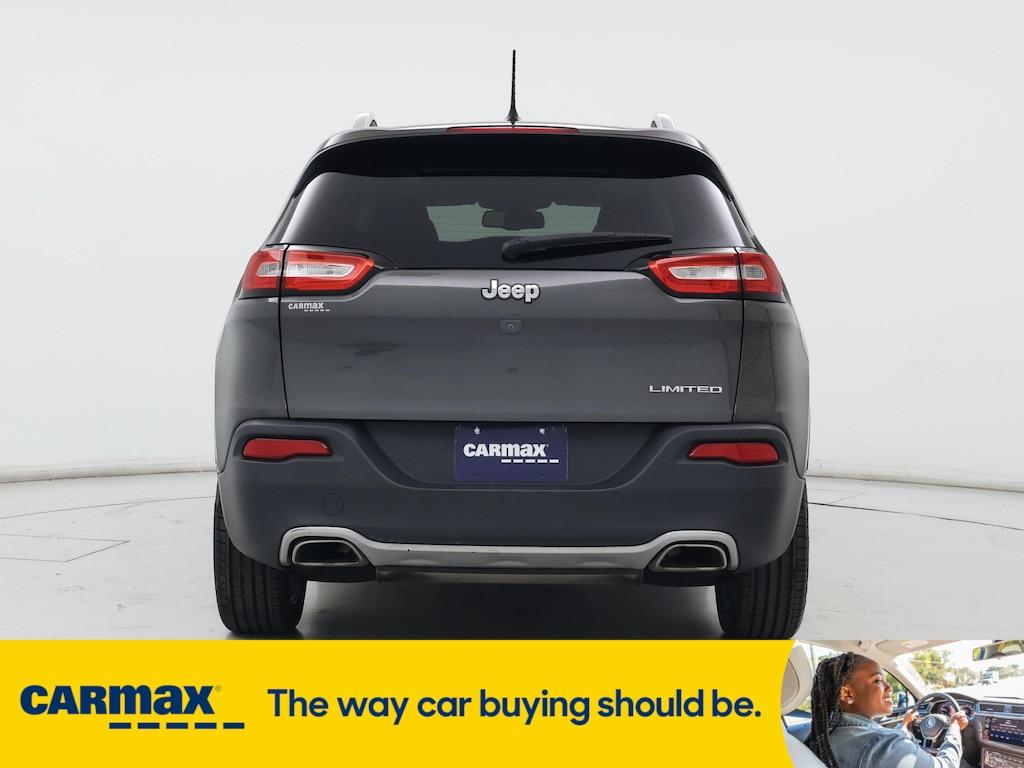 used 2015 Jeep Cherokee car, priced at $15,998