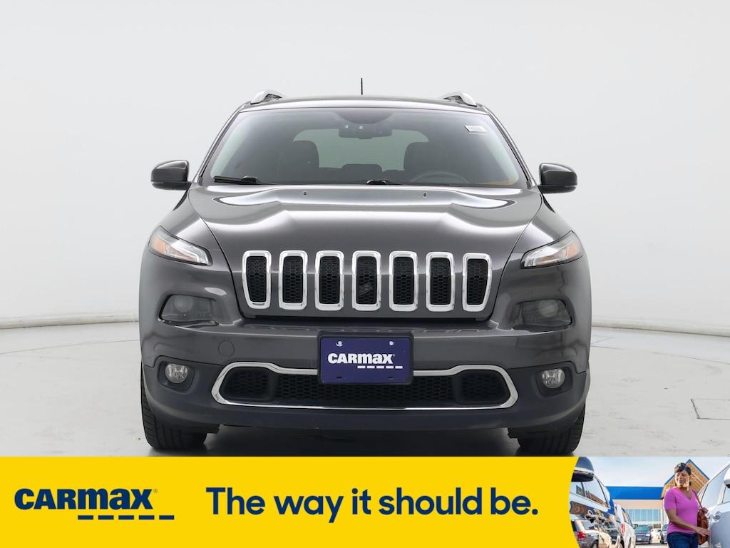 used 2015 Jeep Cherokee car, priced at $15,998