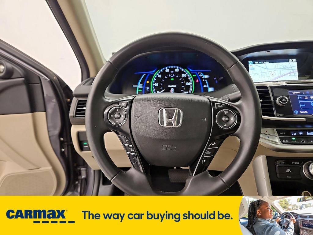 used 2015 Honda Accord Hybrid car, priced at $18,998