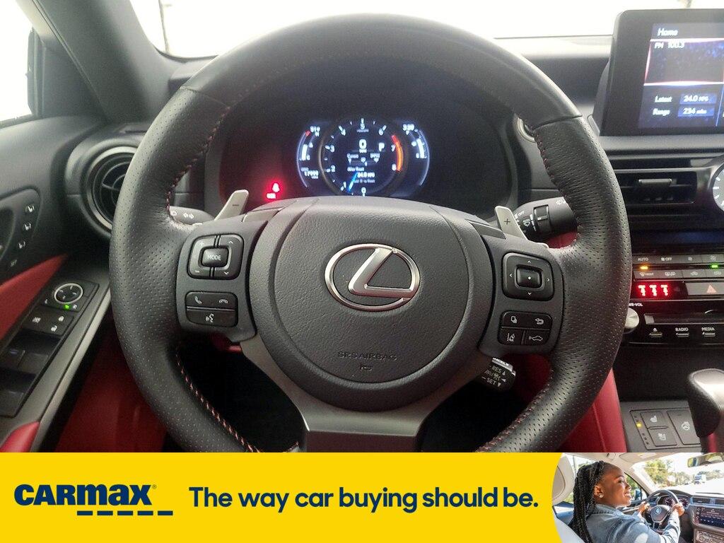 used 2023 Lexus IS 350 car, priced at $45,998