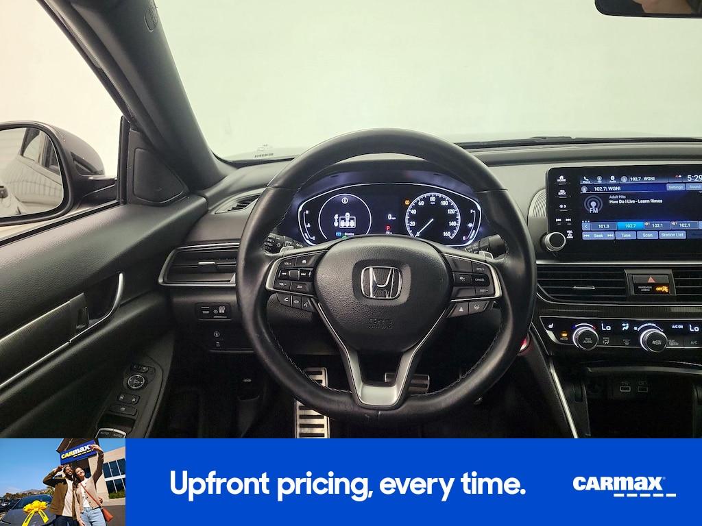 used 2021 Honda Accord car, priced at $27,998