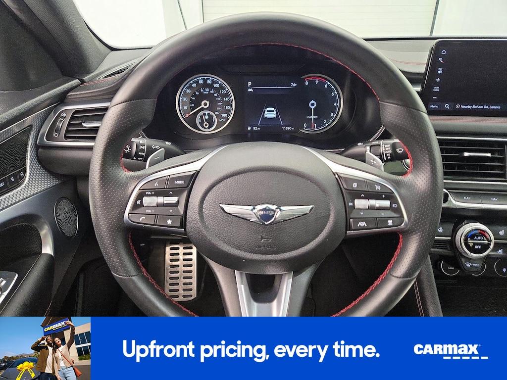 used 2023 Genesis G70 car, priced at $37,998