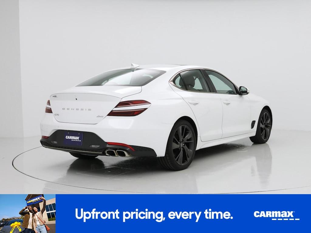 used 2023 Genesis G70 car, priced at $37,998