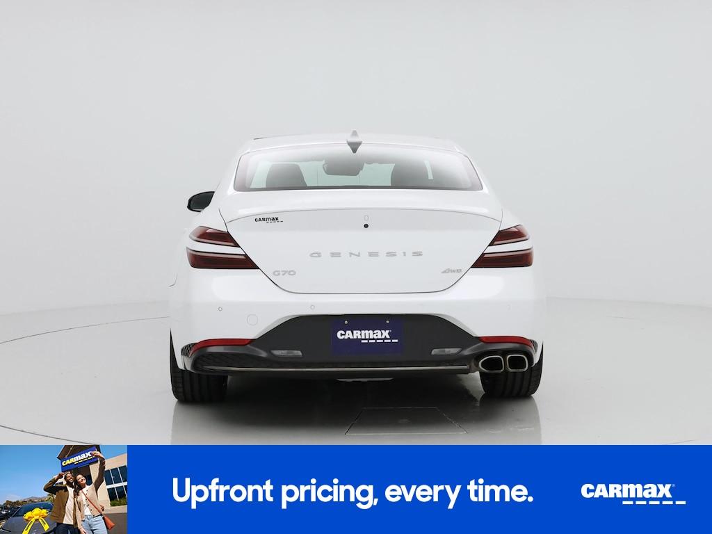 used 2023 Genesis G70 car, priced at $37,998