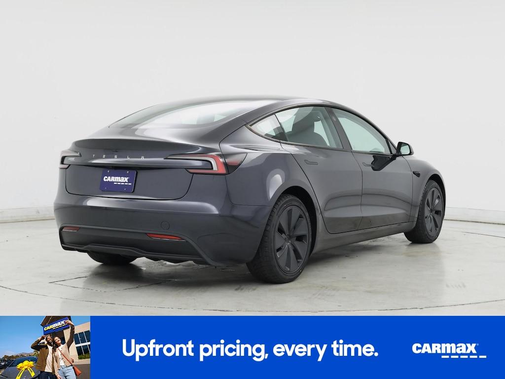 used 2025 Tesla Model 3 car, priced at $36,998