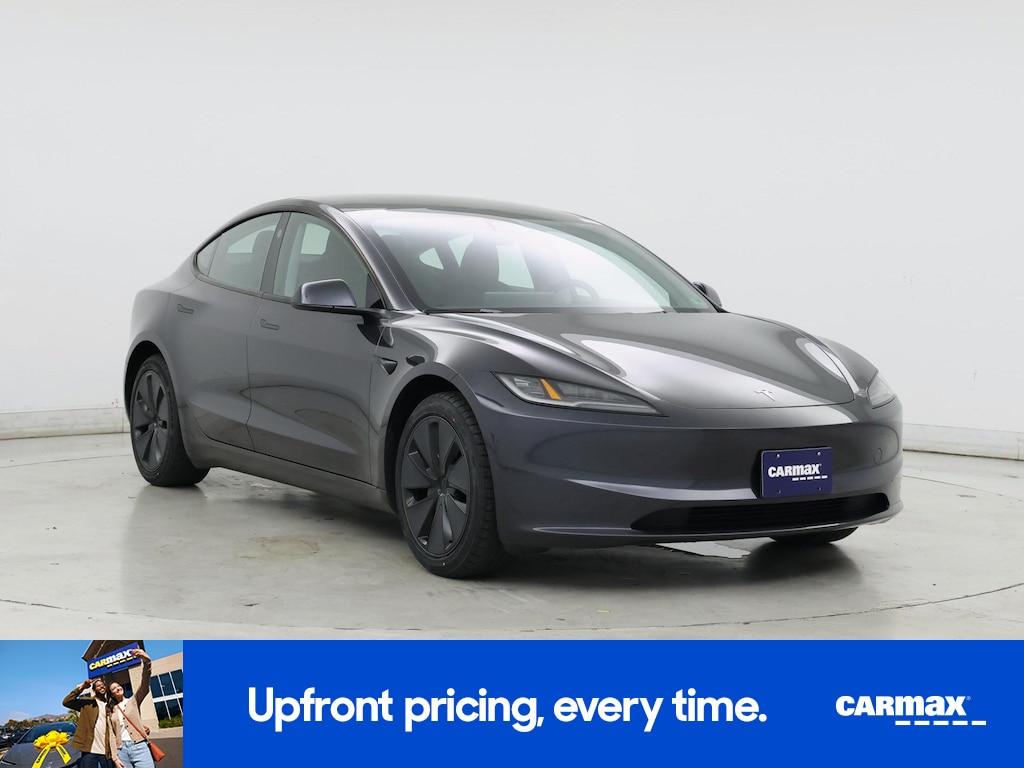 used 2025 Tesla Model 3 car, priced at $36,998
