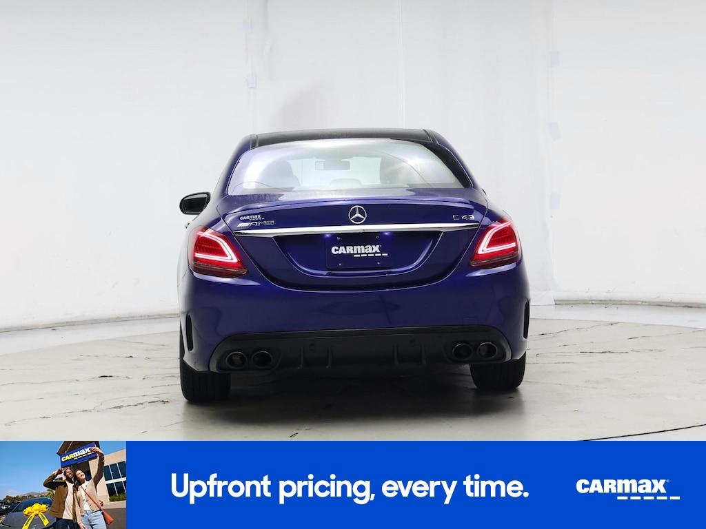 used 2020 Mercedes-Benz AMG C 43 car, priced at $38,998