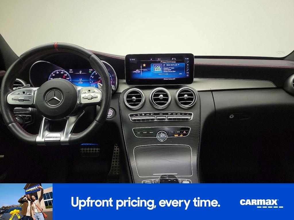 used 2020 Mercedes-Benz AMG C 43 car, priced at $38,998