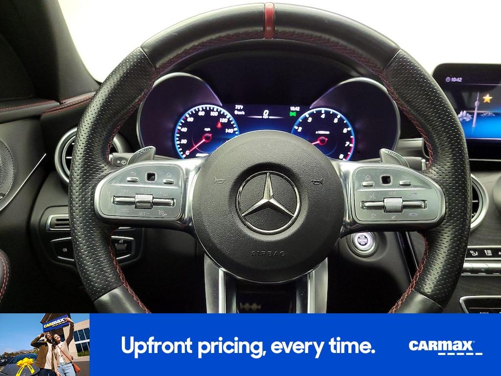used 2020 Mercedes-Benz AMG C 43 car, priced at $38,998