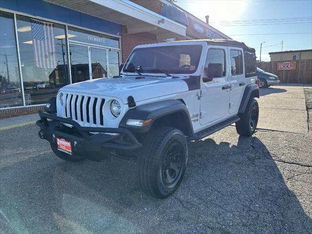 used 2018 Jeep Wrangler Unlimited car, priced at $26,400