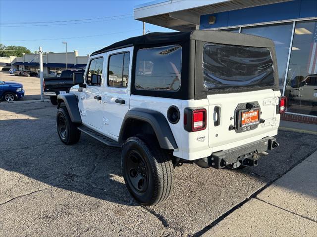 used 2018 Jeep Wrangler Unlimited car, priced at $26,400