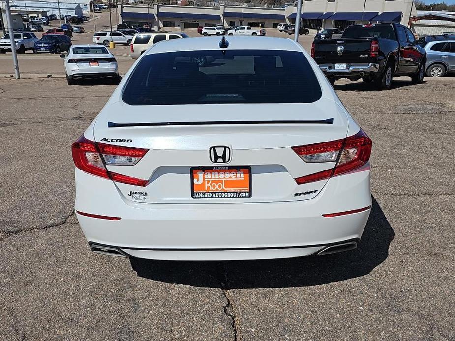 used 2022 Honda Accord car, priced at $27,655