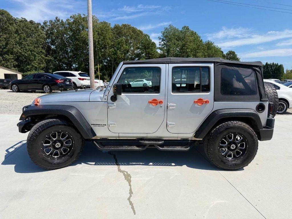 used 2010 Jeep Wrangler Unlimited car, priced at $8,999