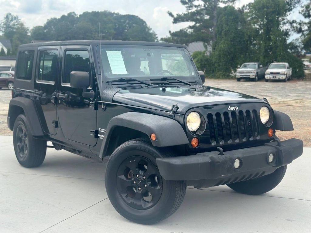 used 2012 Jeep Wrangler Unlimited car, priced at $12,999